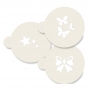 Pack de 3 stencils Estrellas Lazo y Mariposas