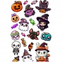 Tatuajes Temporales Infantiles Halloween – Pequeños Monstruos