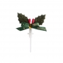 Pack 6 Topper Navidad Merry Christmas 5 cm