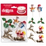 Toppers de Navidad para Dulces 6 ud