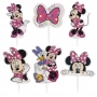 Toppers de Papel para Dulces Minnie Mouse 30 ud