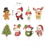 Set de 16 Toppers Navidad