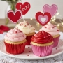 Toppers para Dulces Corazones 8 ud