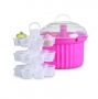 Transportador de Cupcakes Carrousel Pink