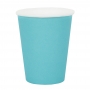 Vasos de Papel Azul Cielo 10 ud