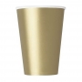 Vasos de Papel Dorados 270 ml 14 ud