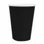 Vasos de Papel Negros 10 ud