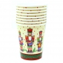 Vasos de Papel Navidad Cascanueces 8 ud