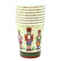 Vasos de Papel Navidad Cascanueces 8 ud