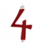 Vela Roja Nº4
