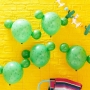 Set de 5 globos de cactus con brazos