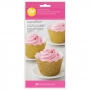 Wrappers para Cupcakes Oro Brillante