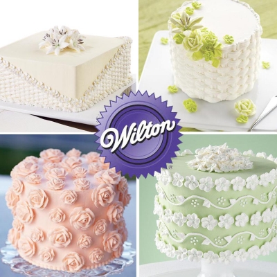 Curso Wilton: Flores y decoraciones con manga pastelera 