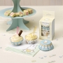 100 cápsulas para cupcakes de 2 diseños diferentes Baby Miffy