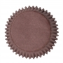 Cápsulas para cupcakes color chocolate