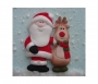 Molde Silicona Santa & Rudolph