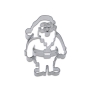 Cortador Santa Claus 8 cm acero inox.