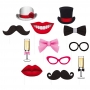 Accesorios para Photocall Party 12 pcs. Gigantes Accesorios para Photocall Party 12 pcs. Gigantes
