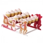 Stand para 16 Mini Cupcakes Trineo de Santa