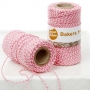 Bakers twine rosa 20mts