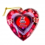 Perlas de Chocolate Rojas en Bombonera Corazón 70 gr Perlas de Chocolate Rojas en Bombonera Corazón 70 gr