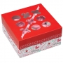 Caja para 4 cupcakes Mucho Amor