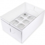 Caja Extra Alta para 12 Cupcakes 14 cm - PME Caja Extra Alta para 12 Cupcakes 14 cm - PME
