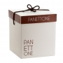 Caja para Panettone Barniz Soft 15 x 15 x 18 cm de alto