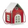 Caja para Panettone con Cuerda Red Little Caja para Panettone con Cuerda Red Little