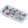 Caja de 164 piezas para pulseras de Navidad – DIY Caja de 164 piezas para pulseras de Navidad – DIY