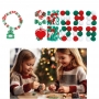 Caja de 164 piezas para pulseras de Navidad – DIY Caja de 164 piezas para pulseras de Navidad – DIY