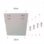 Caja para Tartas 25 cm Ajustable 4 Alturas Caja para Tartas 25 cm Ajustable 4 Alturas