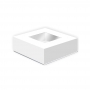 Caja para Tarta Blanca con Ventana 24 cm x 9 cm Caja para Tarta Blanca con Ventana 24 cm x 9 cm