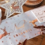 Camino de Mesa Navidad Encantada Rose Gold 3 mt Camino de Mesa Navidad Encantada Rose Gold 3 mt