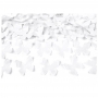 Cañón de Confetti Mariposas Blancas 40 cm
