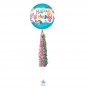 Cintas decorativas para globos colores pastel