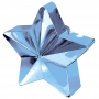Contrapeso para globos estrella metalizada azul pastel Contrapeso para globos estrella metalizada azul pastel