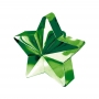 Contrapeso para globos estrella metalizada verde Contrapeso para globos estrella metalizada verde