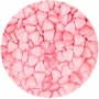 Corazones de Azúcar Color Rosa 80 gr