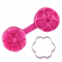 Cortador Snow Rose con Molde Texturizador Cortador Snow Rose con Molde Texturizador