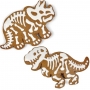 Set de 3 Cortadores con Texturizador Dinosaurios