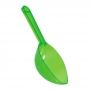 Cuchara de plástico en color verde kiwi para servir chuches Cuchara de plástico en color verde kiwi para servir chuches