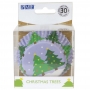 Cápsulas de Aluminio Árboles Navidad 30 ud Cápsulas de Aluminio Árboles Navidad 30 ud