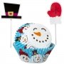 Cupcake Combo Snowman
