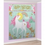 Decoración de Pared con Accesorios Unicornio Mágico Decoración de Pared con Accesorios Unicornio Mágico