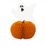 Decoración Nido de Abeja Calabaza y Fantasma Decoración Nido de Abeja Calabaza y Fantasma