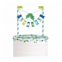 Decoración para Tarta Banderines Dinosaurio Decoración para Tarta Banderines Dinosaurio