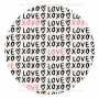Papel de azúcar San Valentín Modelo A 20 cm Papel de azúcar San Valentín Modelo A 20 cm