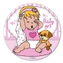 Disco de Oblea Baby Girl 20 cm
