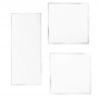 Pack 2 Discos Acrílicos Cuadrados Bordes Perfectos 20,5 cm + Scrapper Alisador Pack 2 Discos Acrílicos Cuadrados Bordes Perfectos 20,5 cm + Scrapper Alisador